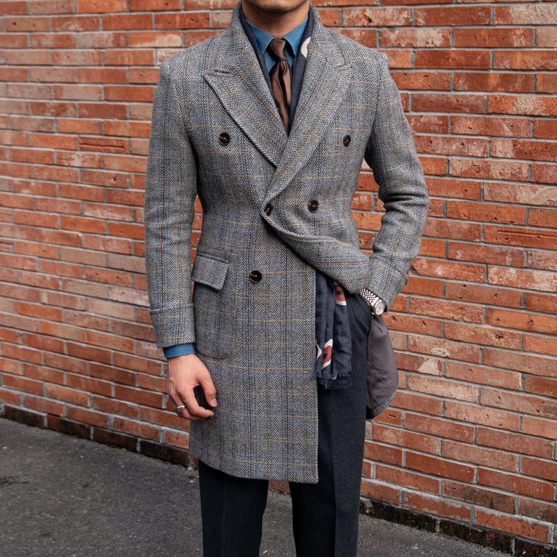 Dublin DB Plaid Overcoat