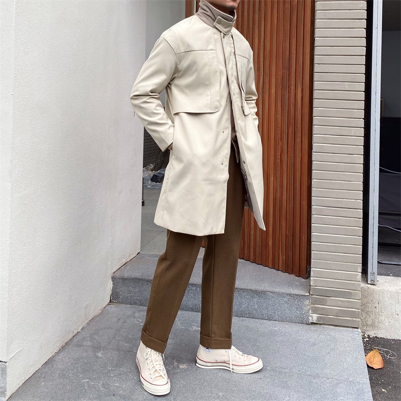 Thames Fitted Mid-Length Car Coat