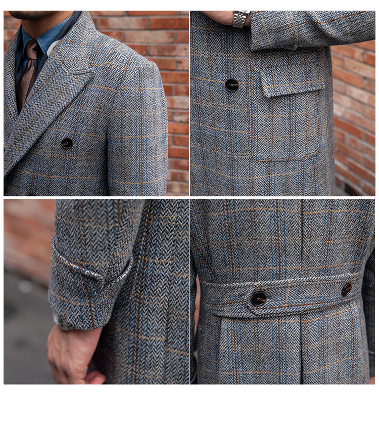 Dublin DB Plaid Overcoat
