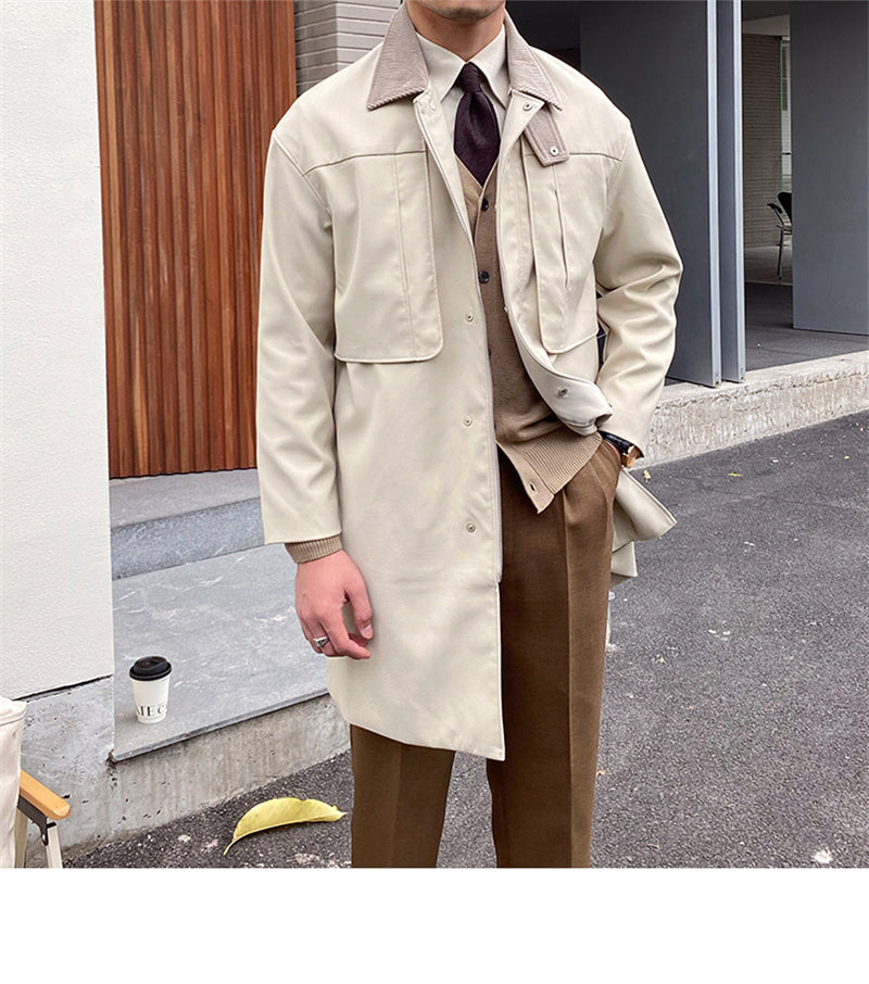 Thames Fitted Mid-Length Car Coat