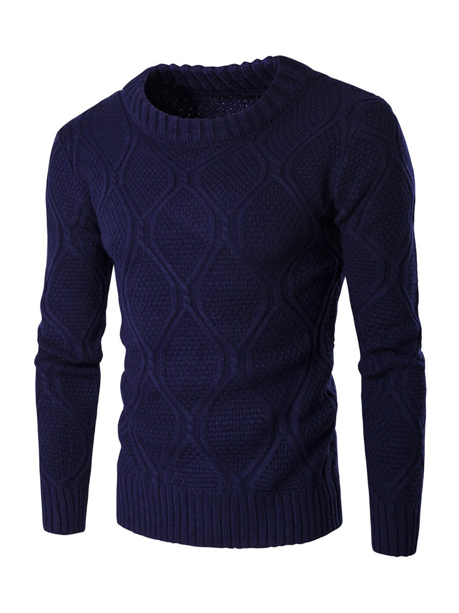 Link Knit Crewneck Sweater