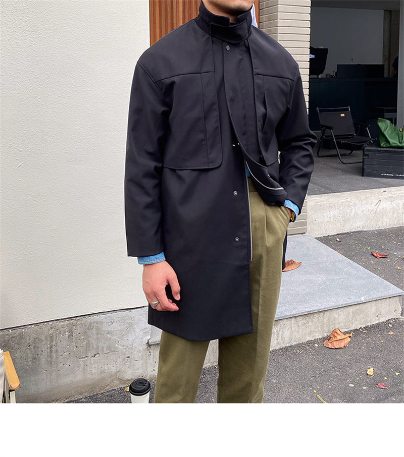 Thames Fitted Mid-Length Car Coat