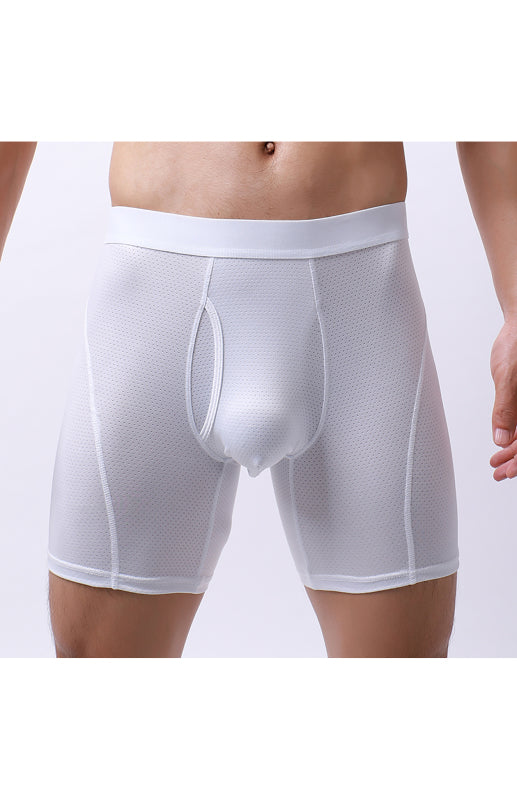 Men's High Elasticity Simple Style Knit Underwear Loungewear