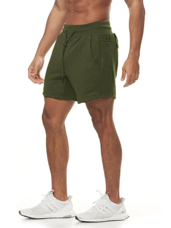 Men's Drawstring Pocketed Training Shorts