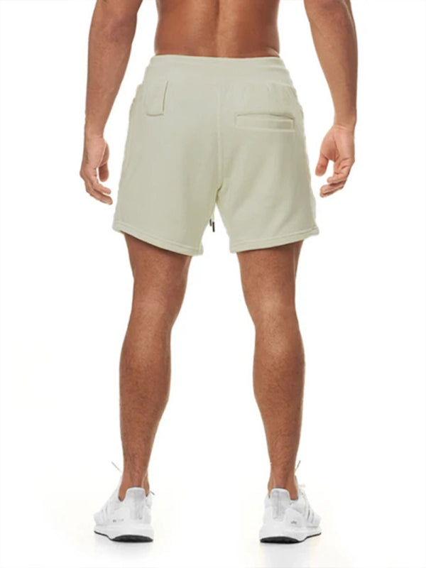 Men's Drawstring Pocketed Training Shorts