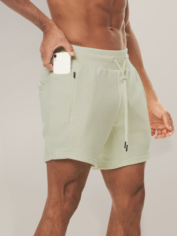 Men's Drawstring Pocketed Training Shorts