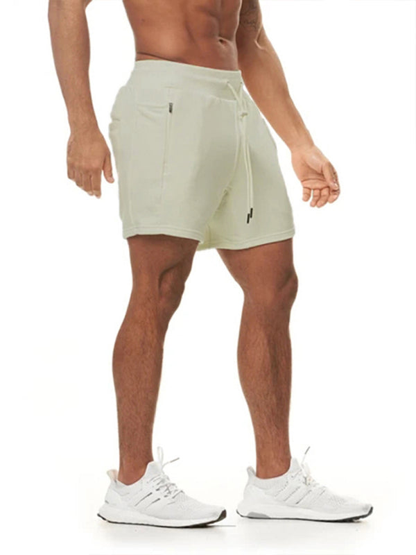 Men's Drawstring Pocketed Training Shorts
