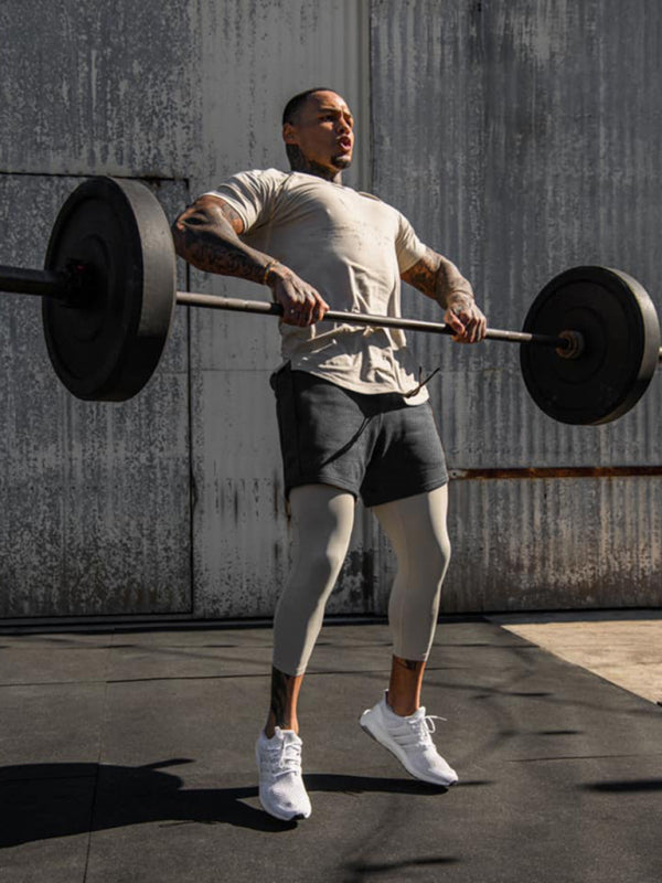 Men's Drawstring Pocketed Training Shorts