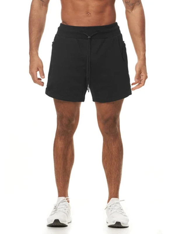 Men's Drawstring Pocketed Training Shorts