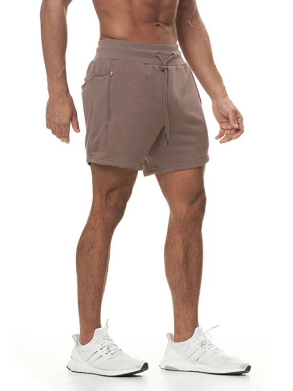 Men's Drawstring Pocketed Training Shorts
