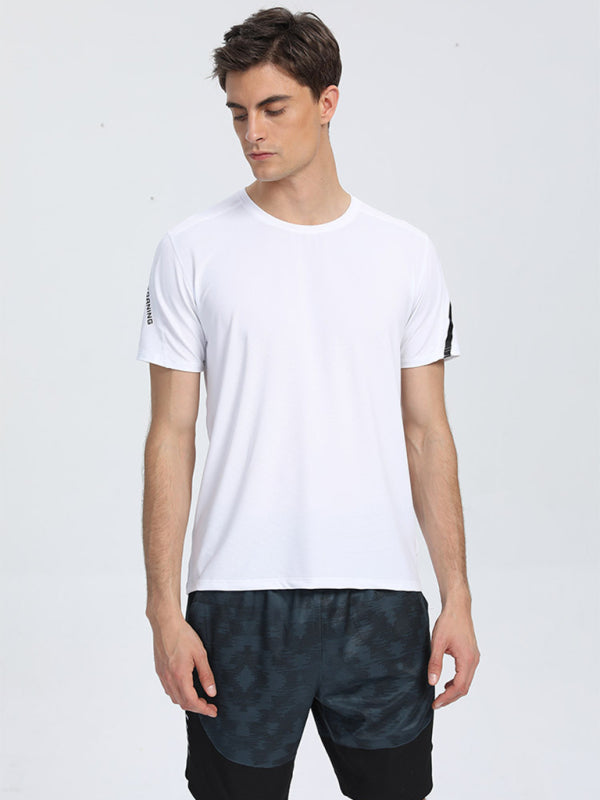 Men's loose, breathable and quick-drying training t-shirt