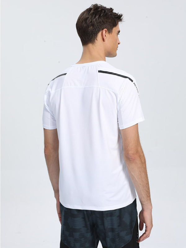 Men's loose, breathable and quick-drying training t-shirt