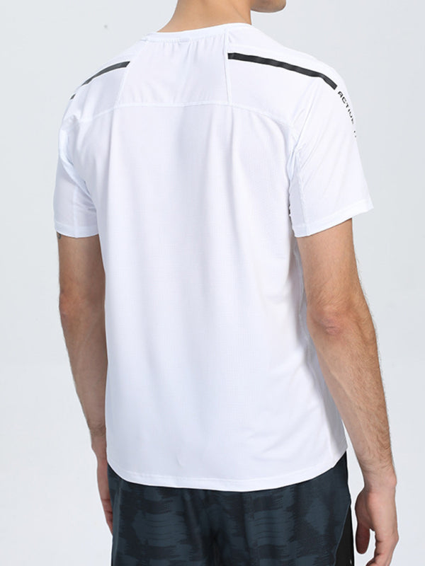 Men's loose, breathable and quick-drying training t-shirt