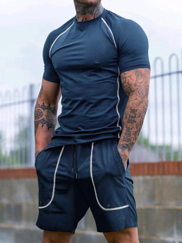 Men's running training set