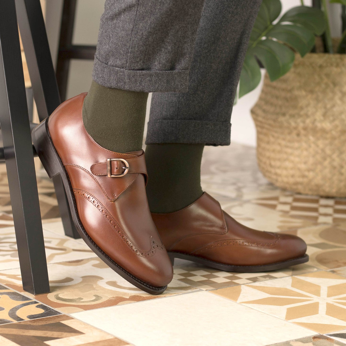 The Single Monk Wingtip Brogue