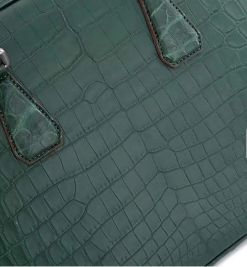 Genuine Crocodile Laptop Briefcase