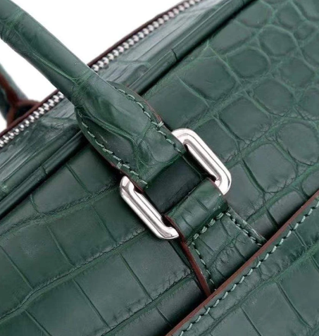 Genuine Crocodile Laptop Briefcase