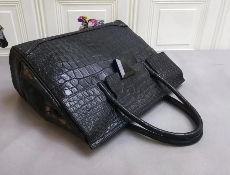Genuine Crocodile Large Tote Bag