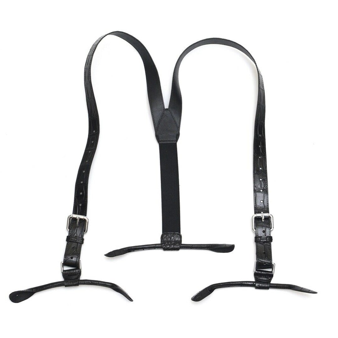 Genuine Alligator Leather Braces