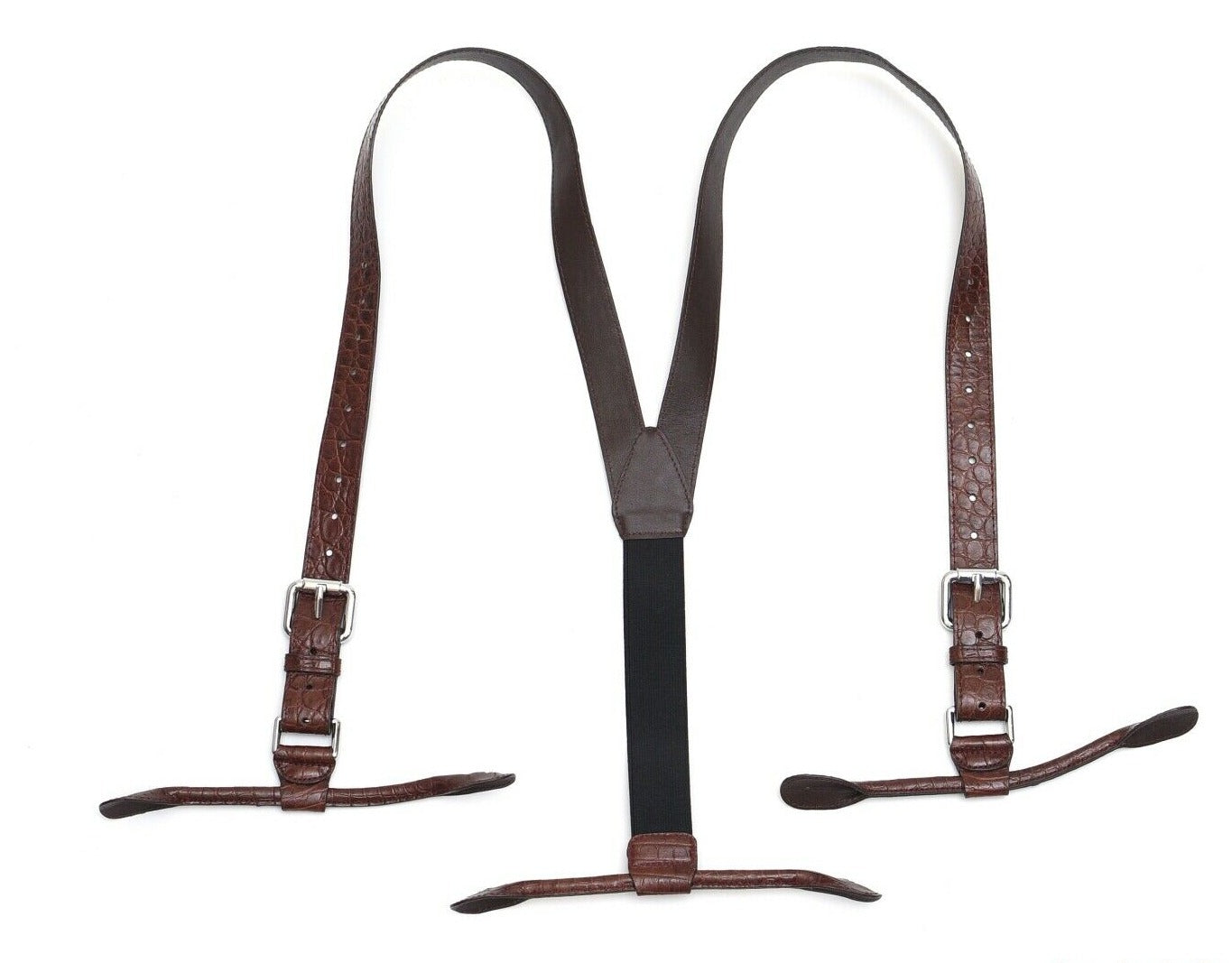 Genuine Alligator Leather Braces