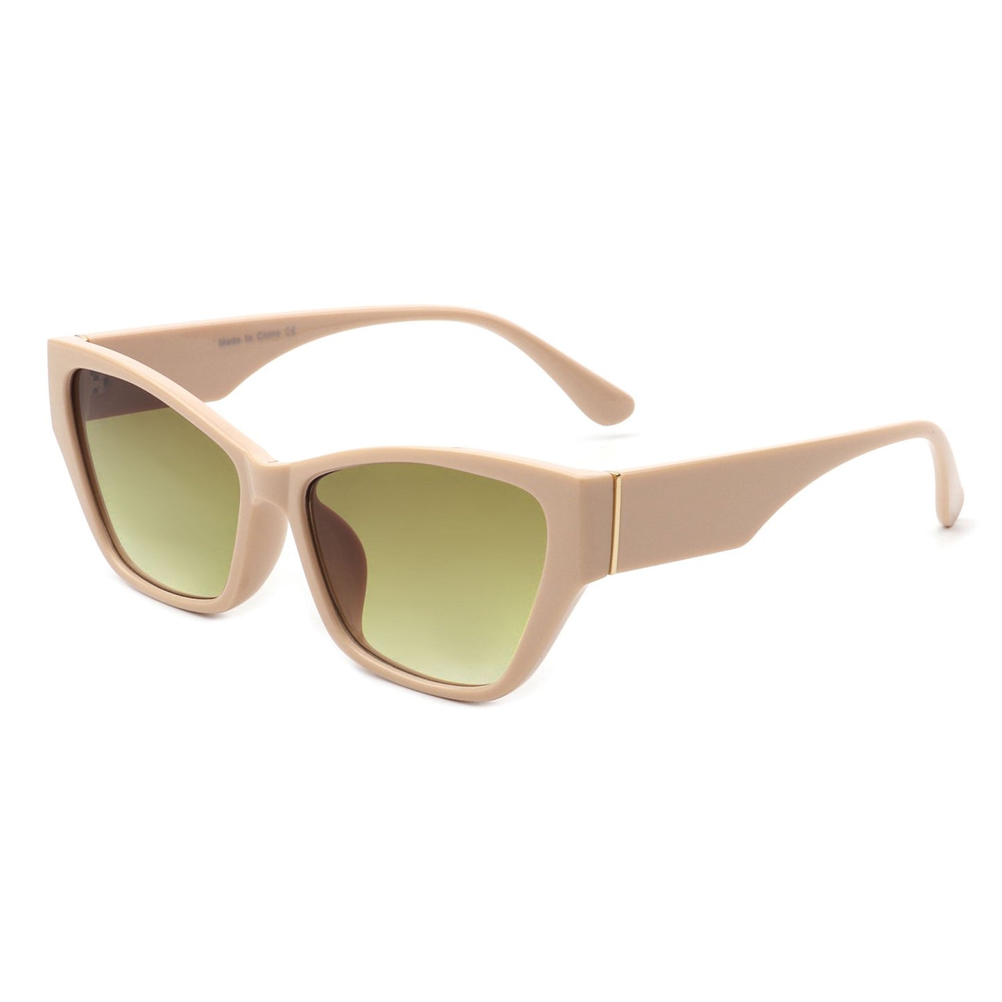 SQUARE RETRO CAT EYE VINTAGE SUNGLASSES