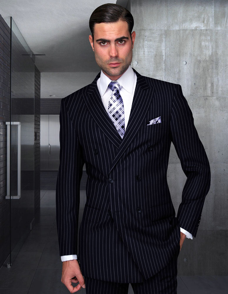 The Classic Pinstripe Double Breast Suit