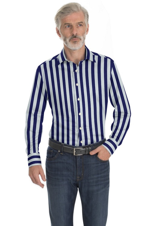 Navy Wide Stripe: N5-4072854