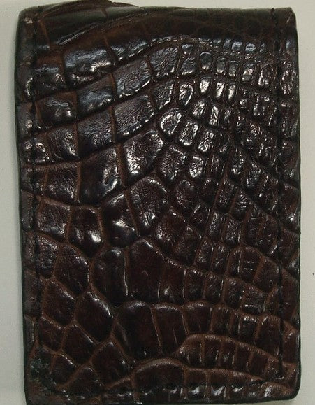 Genuine Alligator Money Clip