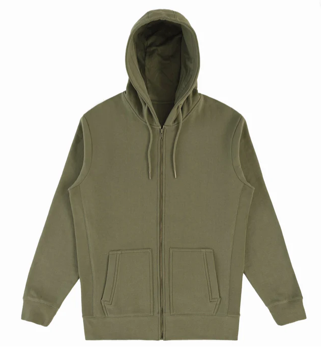 The Organic Cotton Zip-Up Sweatshirt