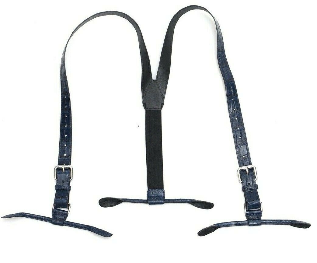 Genuine Alligator Leather Braces