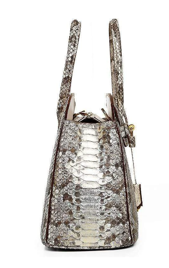 The Maddie Lee Python Handbag