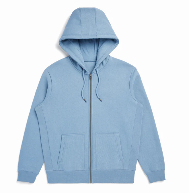 The Organic Cotton Zip-Up Sweatshirt