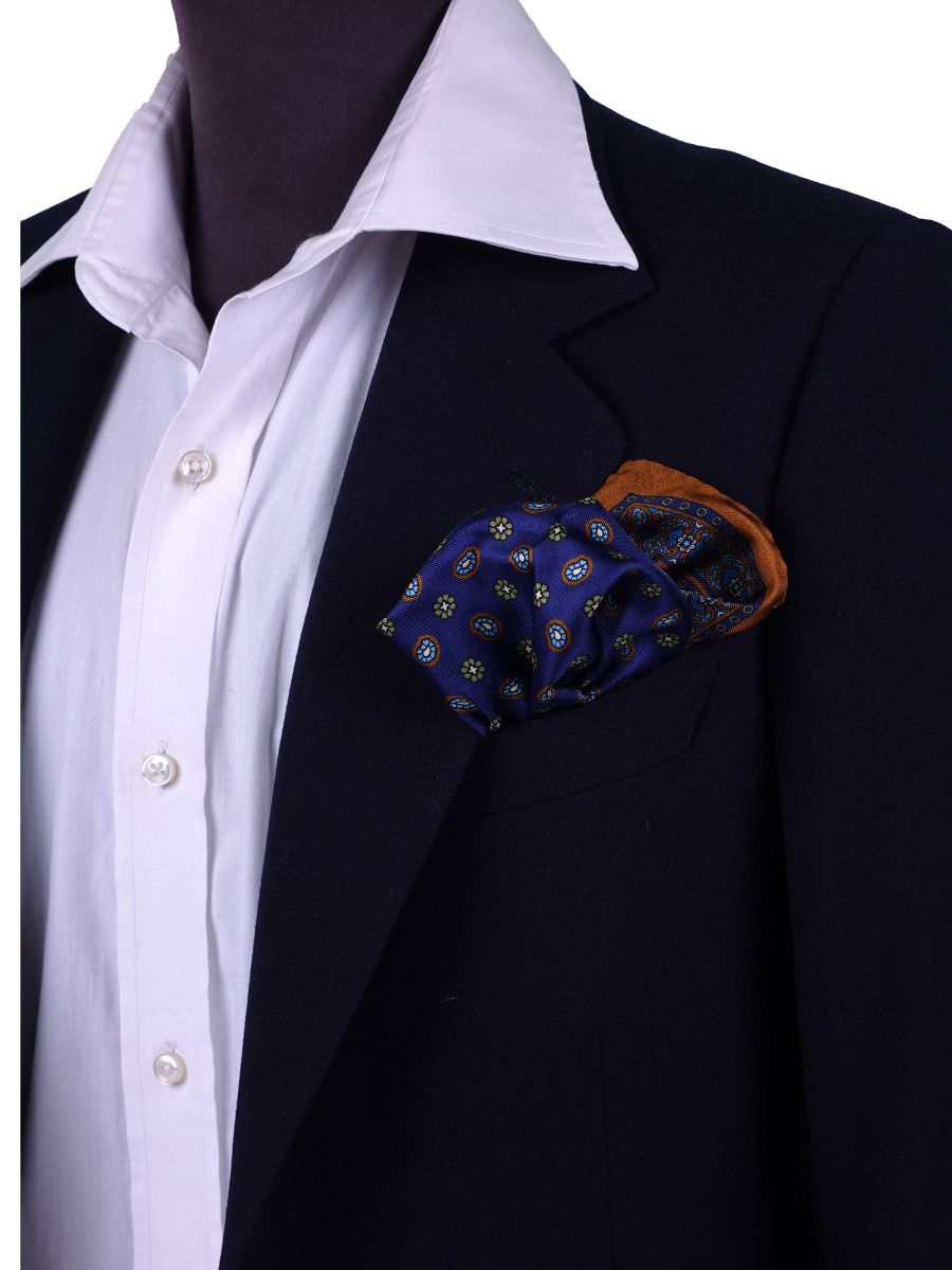 The Alameda XL Silk Pocket Square