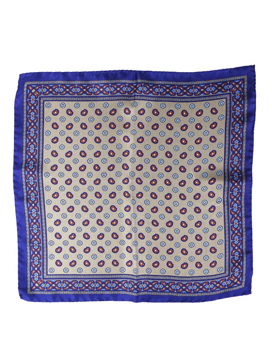 The Alameda XL Silk Pocket Square