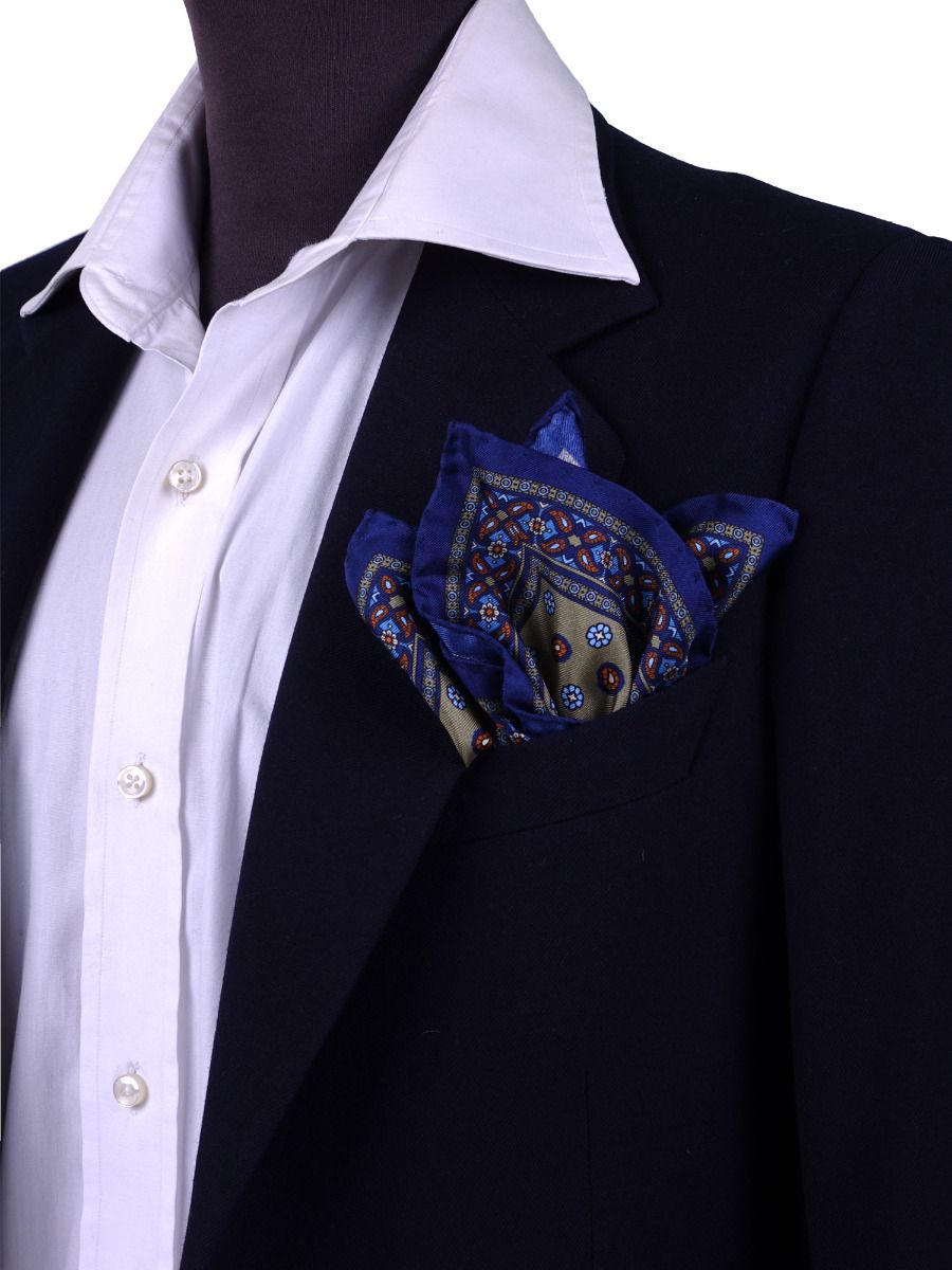 The Alameda XL Silk Pocket Square