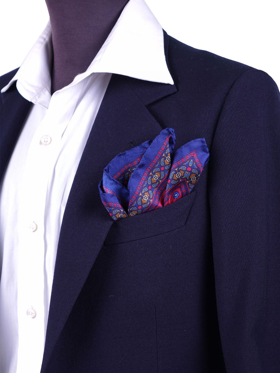 The Alameda XL Silk Pocket Square