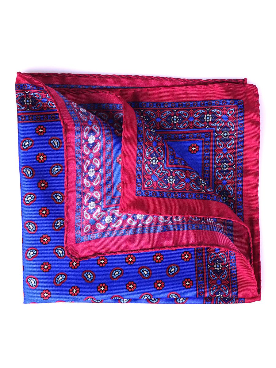 The Alameda XL Silk Pocket Square
