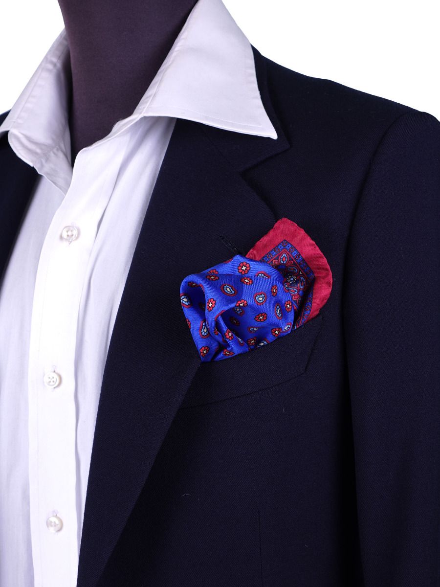 The Alameda XL Silk Pocket Square