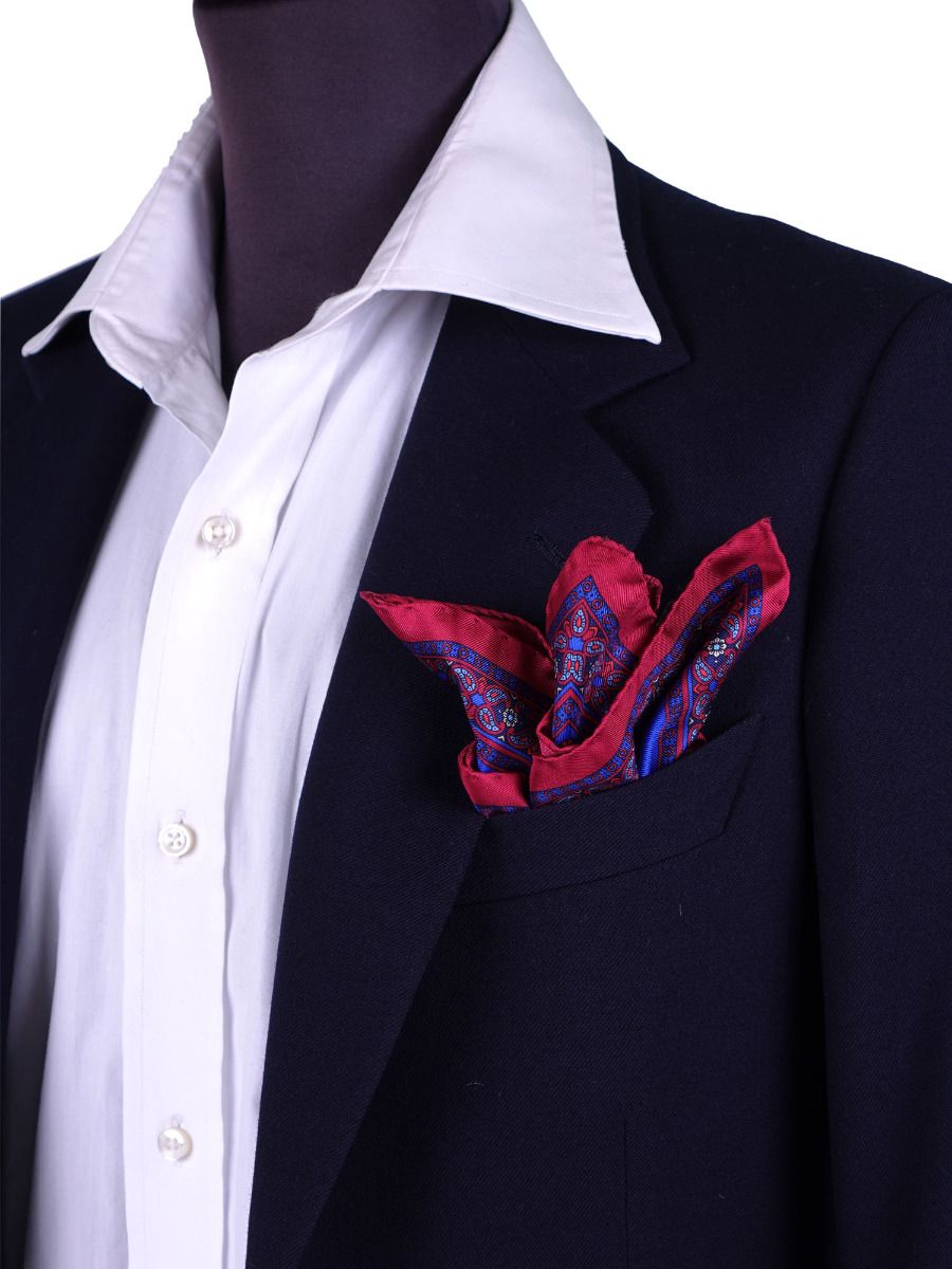 The Alameda XL Silk Pocket Square