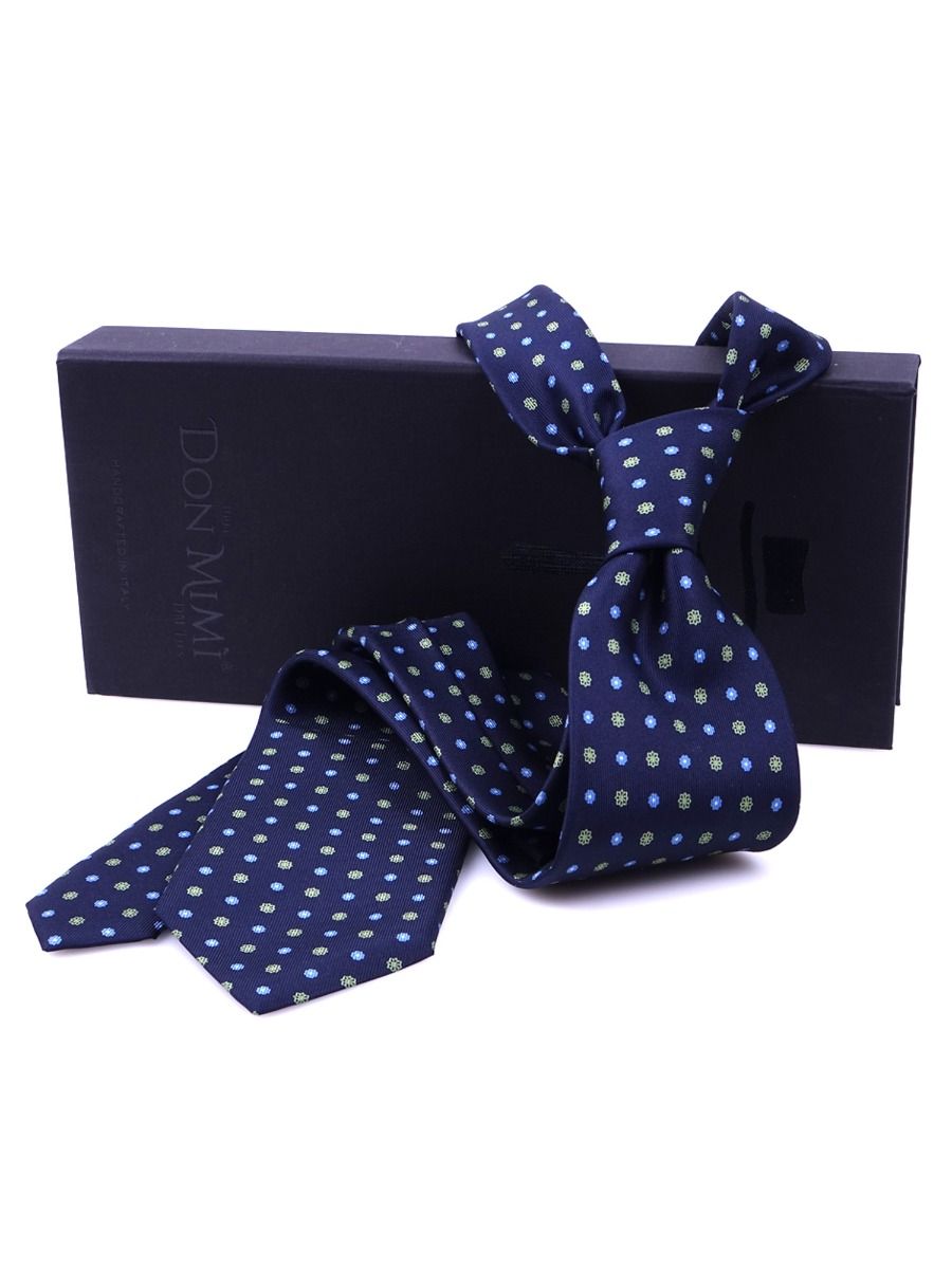 The Blu Scuro 7 Fold Tie