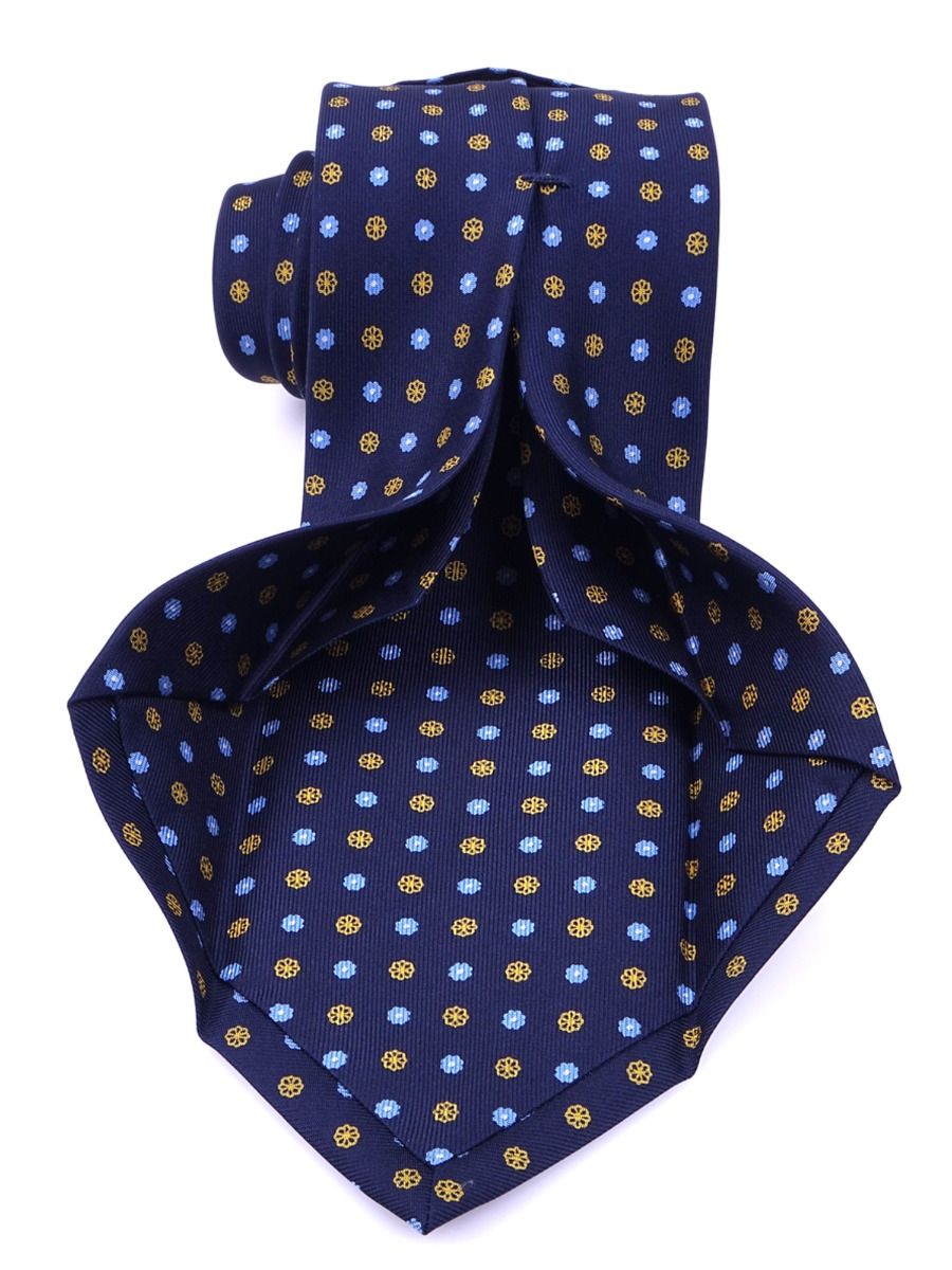 The Blu Scuro 7 Fold Tie