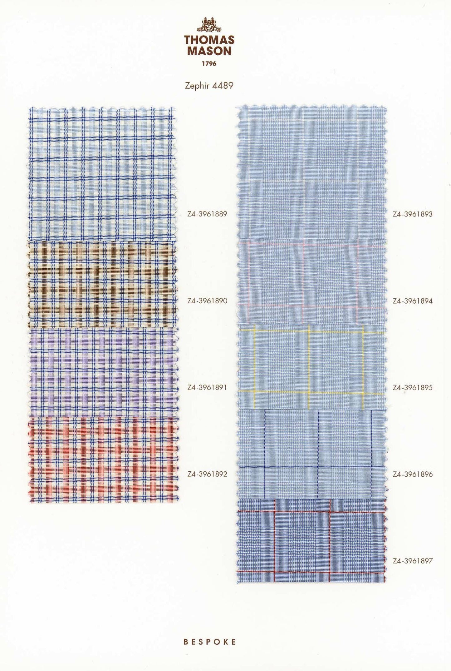 Thomas Mason 1796 Exclusive Shirting