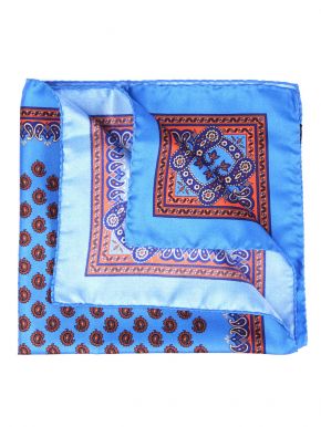 The Annazette XL Silk Pocket Square