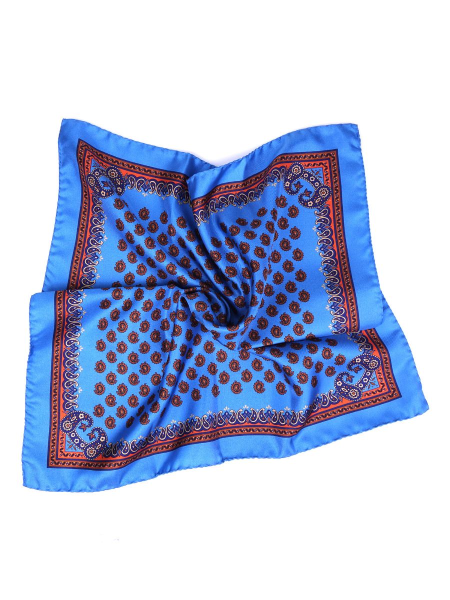 The Annazette XL Silk Pocket Square