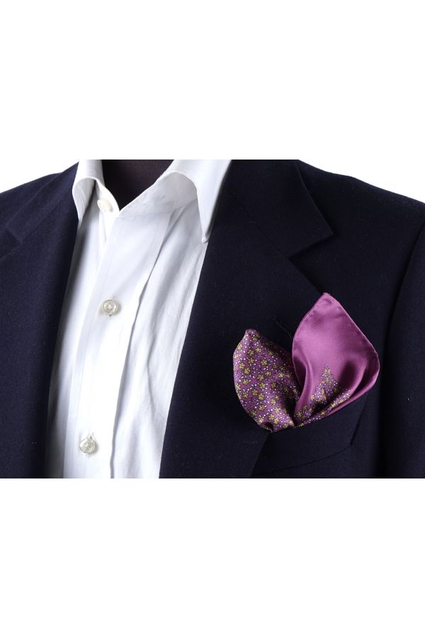 Floral Pocket Handkerchief