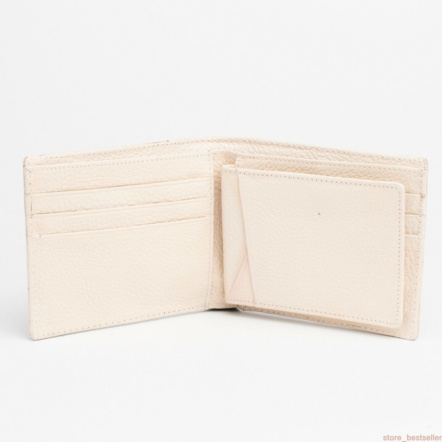 The Half Alligator Leather Bifold Wallet