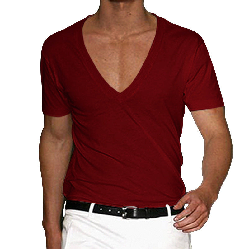 Deep V Slim Tee