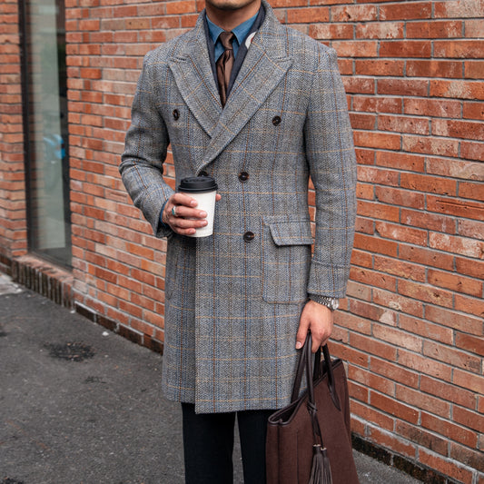 Dublin DB Plaid Overcoat