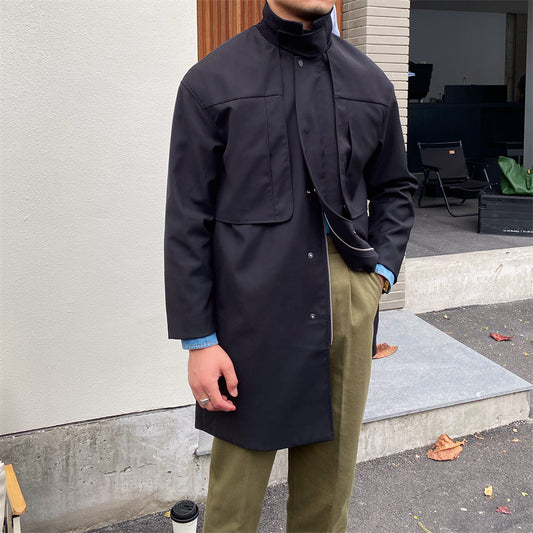 Thames Fitted Mid-Length Car Coat