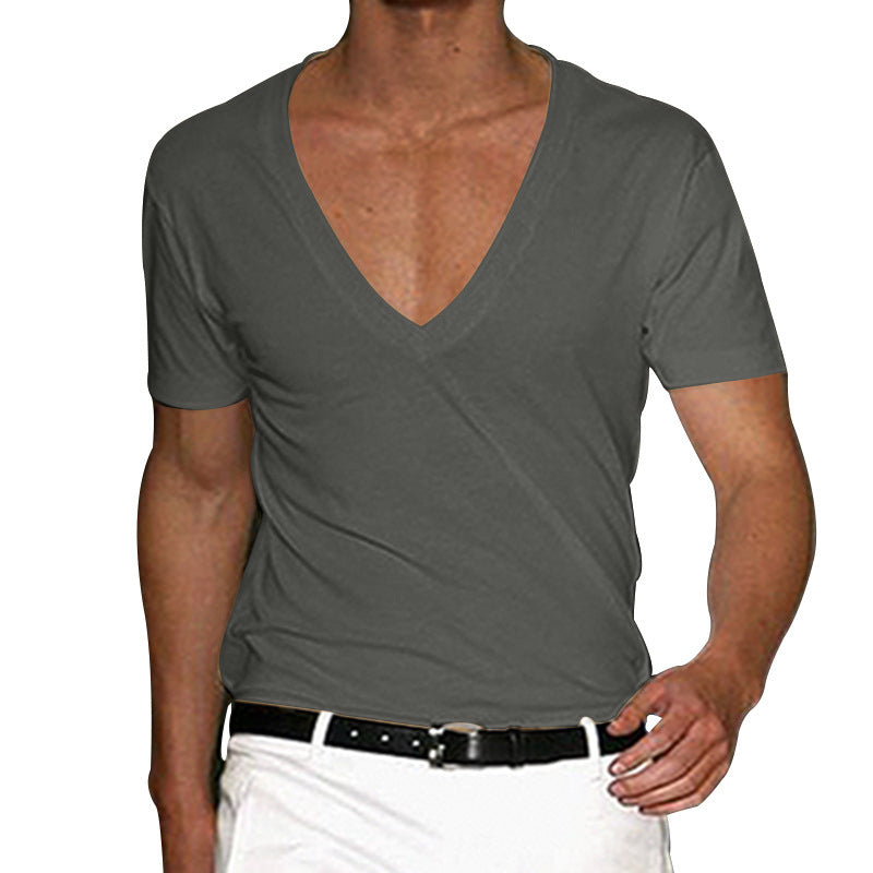 Deep V Slim Tee